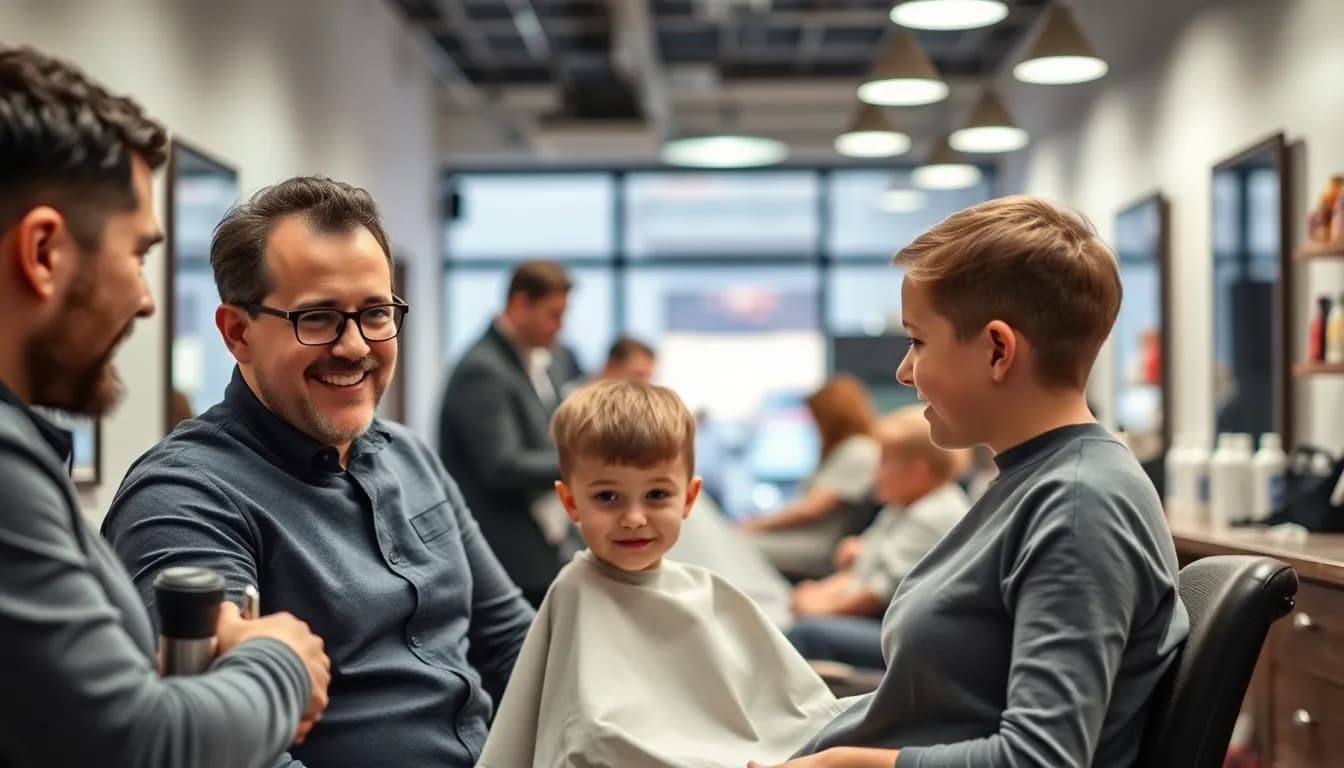Barbershop Famille à Chambéry : Le Bon Plan Parents-Enfants