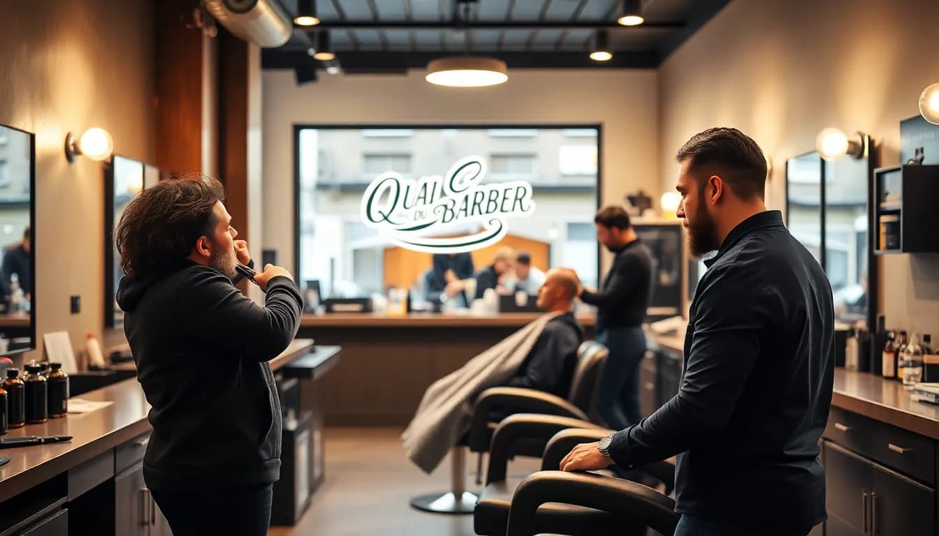 Coiffeur barbier à Chambéry – Quai du Barber