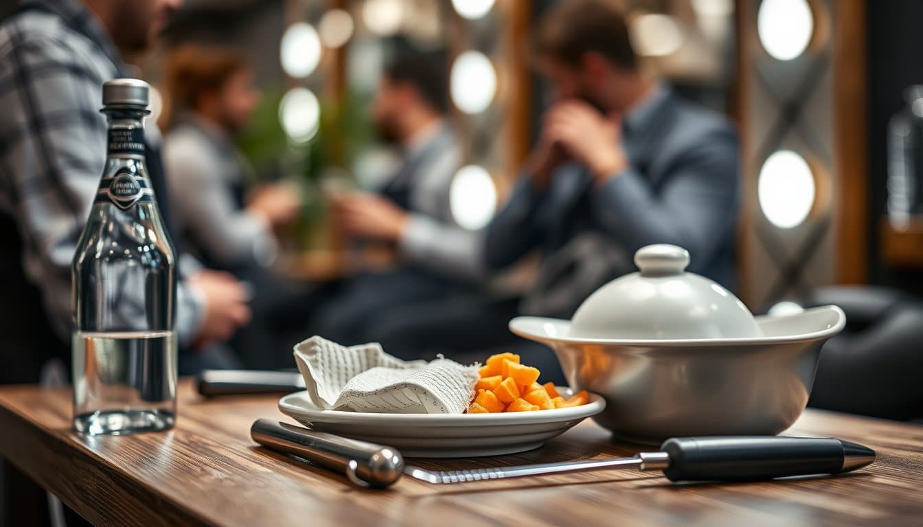 Rasage barbe Chambéry : serviette chaude, blaireau, coupe-chou