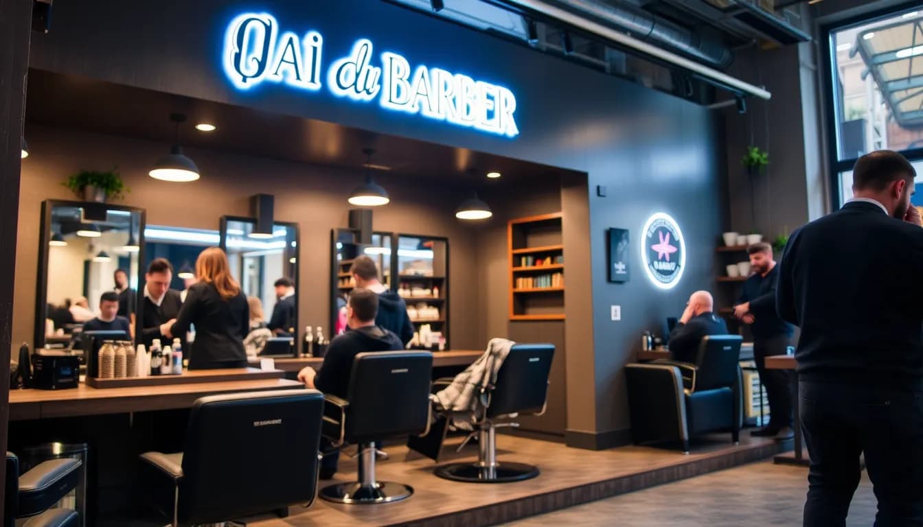 Coiffeur homme & barbier à Chambéry – Quai du Barber
