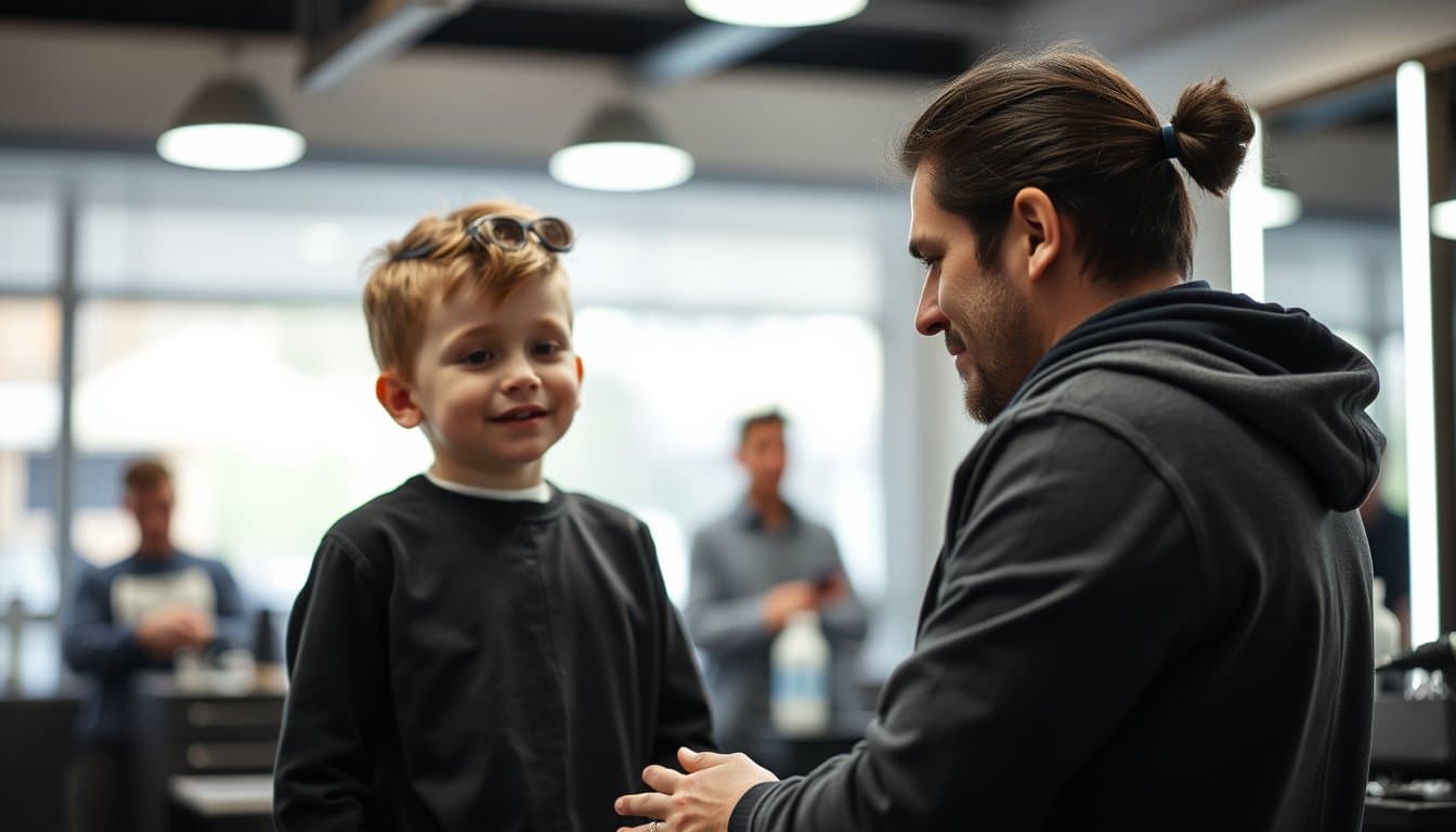 Coupe enfant à Chambéry : dès quel âge chez le barbier ?